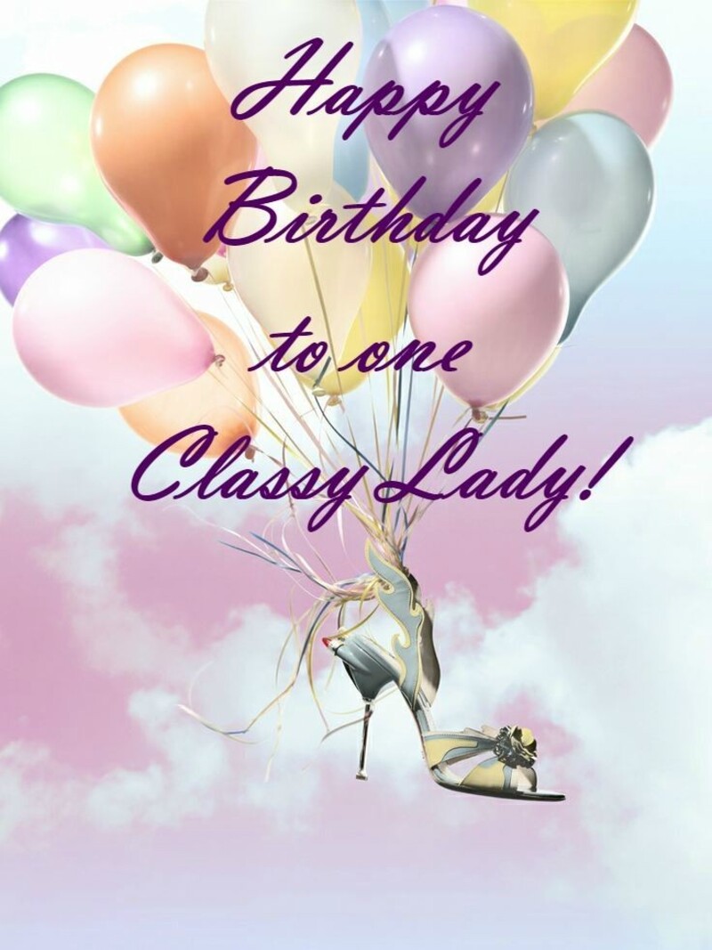 Happy Birthday to one classy lady!