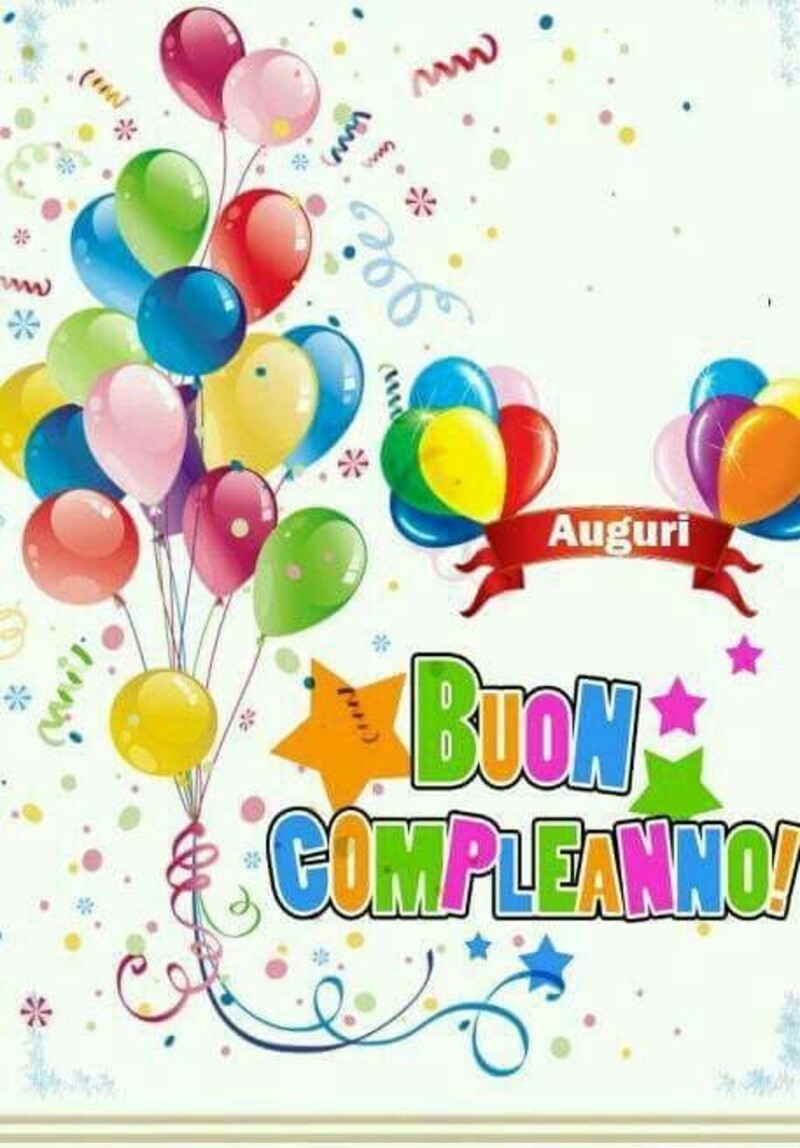 Auguri Buon Compleanno