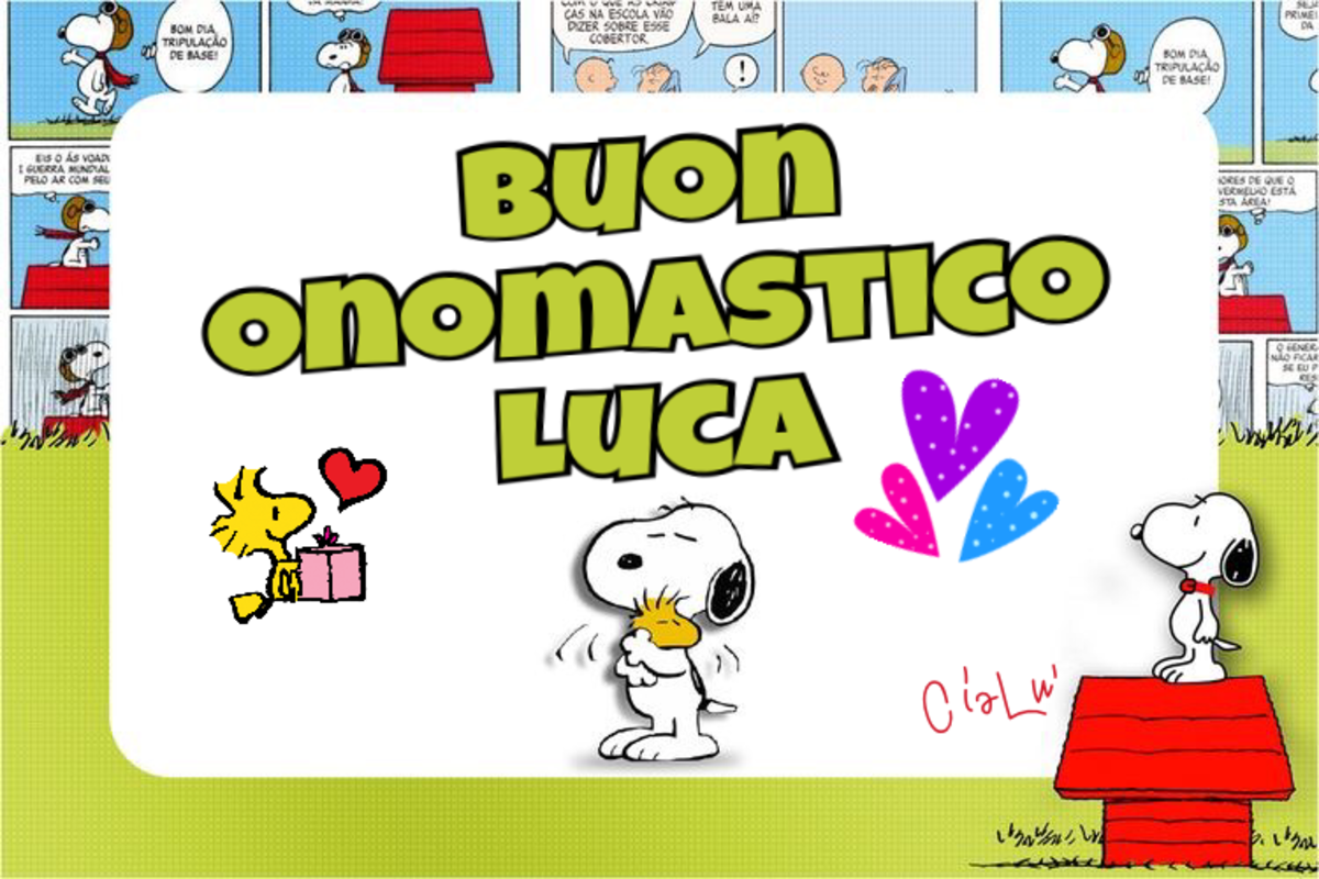 Buon Onomastico Luca