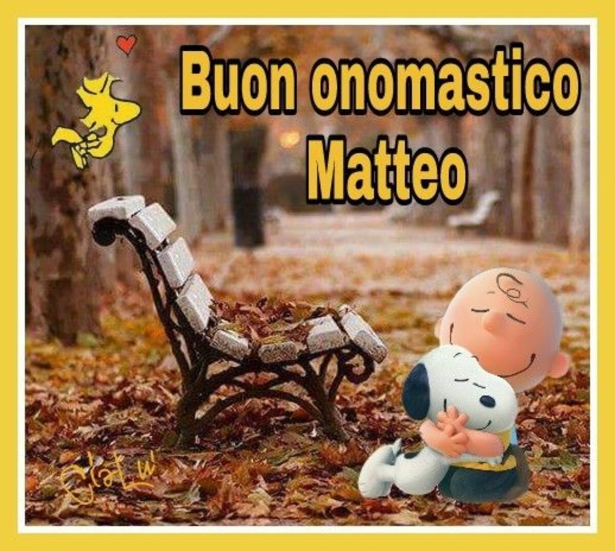 Buon Onomastico Matteo