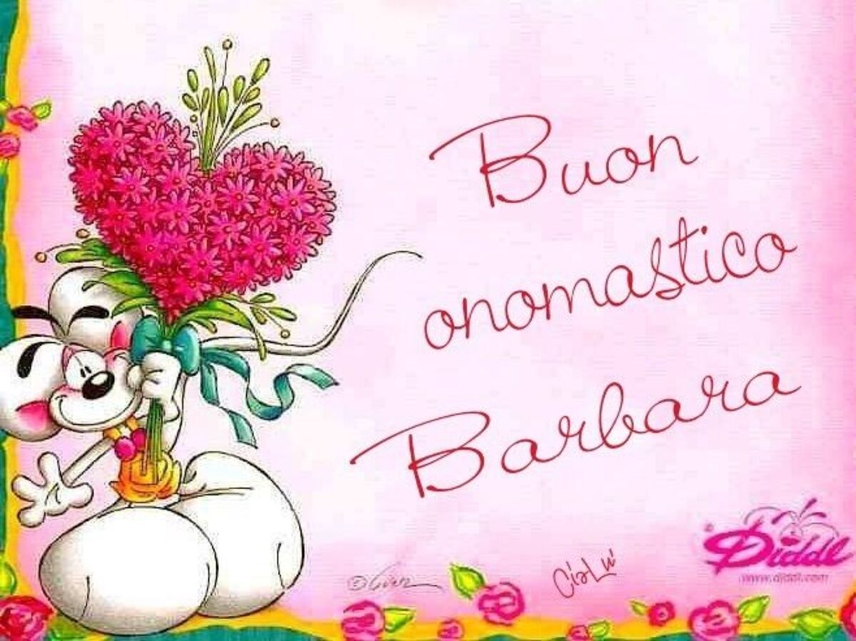 Buon Onomastico Barbara