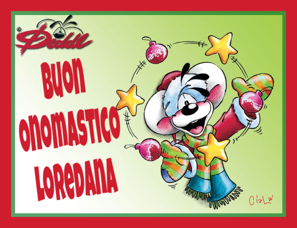 Buon Onomastico Loredana