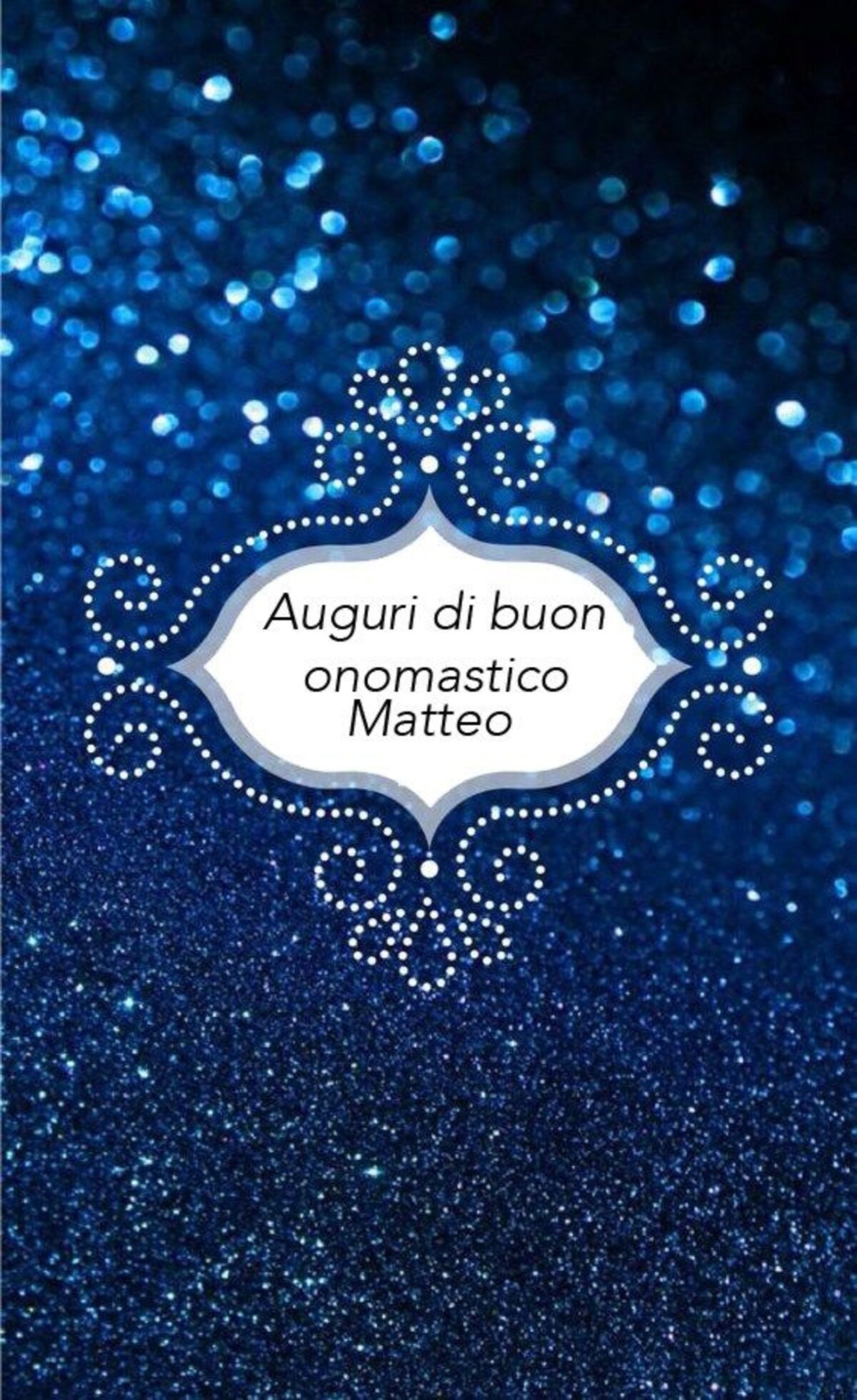 Auguri di Buon Onomastico Matteo
