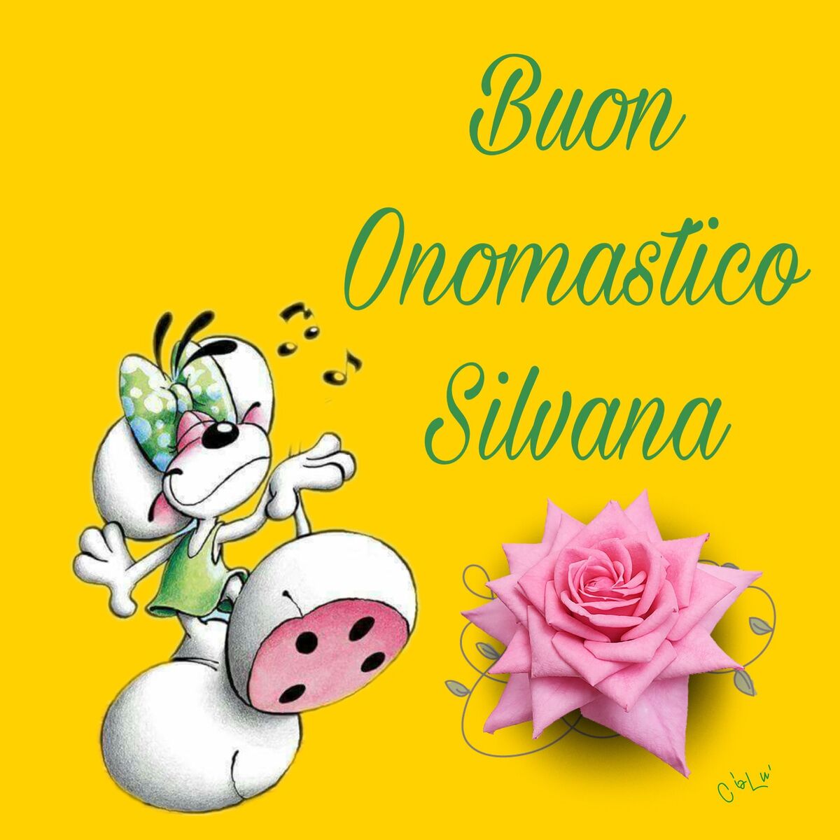 Buon Onomastico Silvana