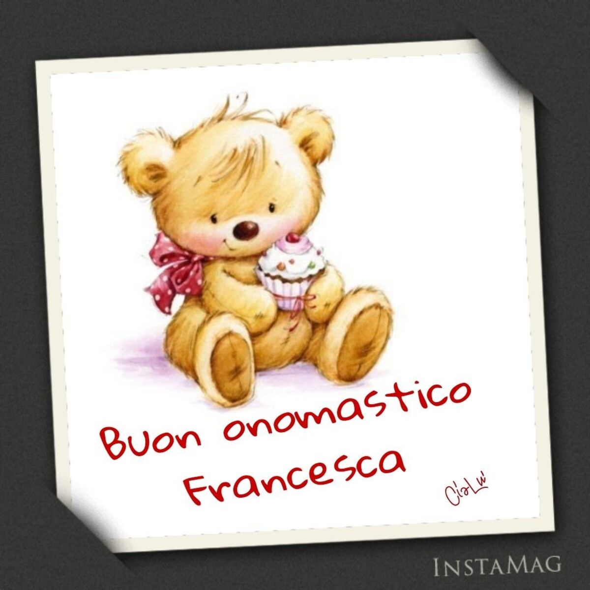 Buon Onomastico Francesca