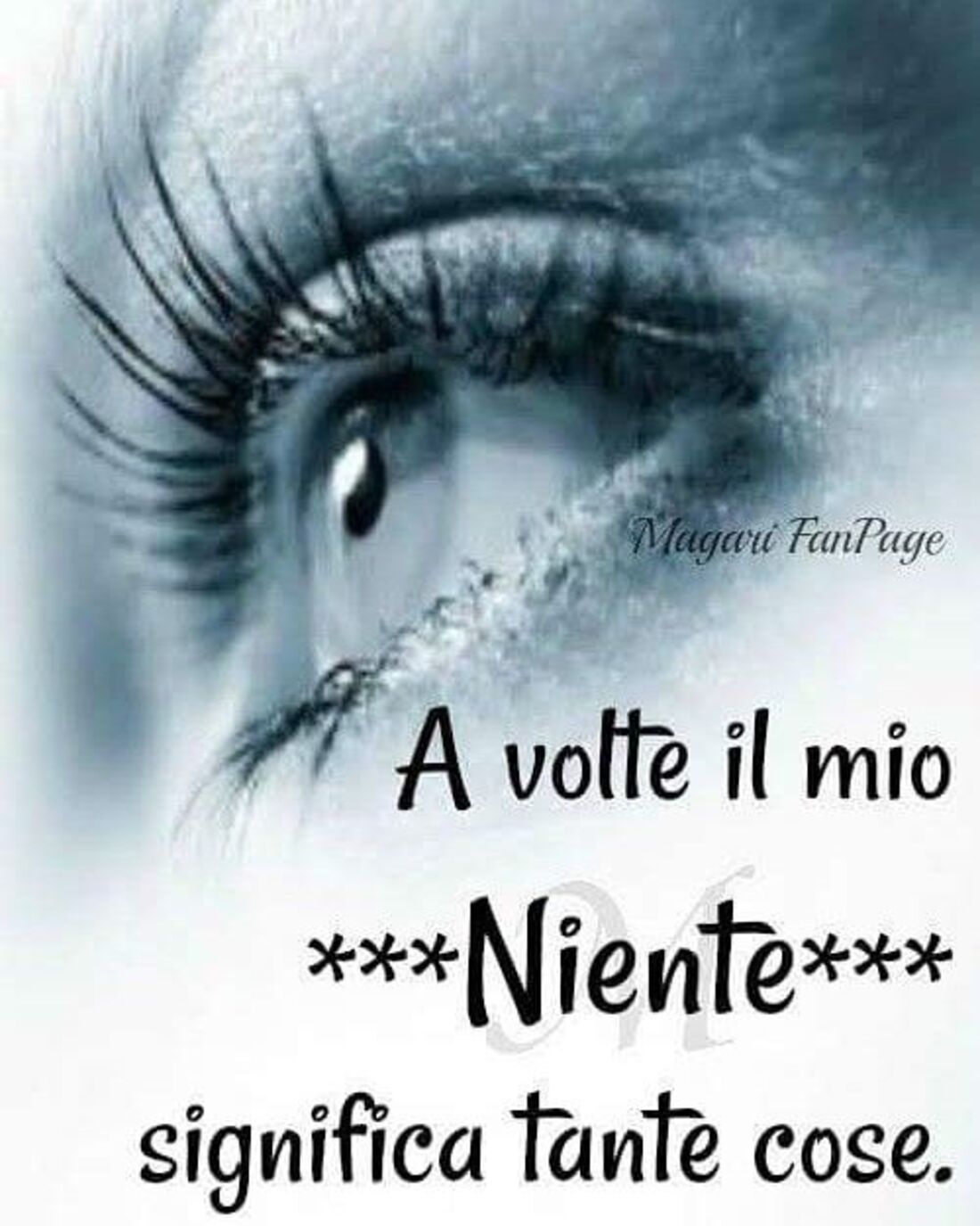 A volte il mio niete significa tante cose