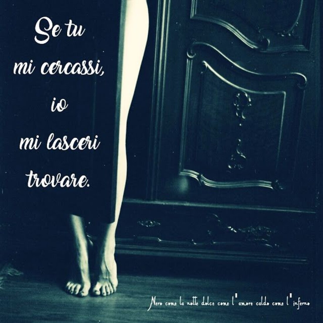 Se tu mi cercassi io mi lascerei trovare
