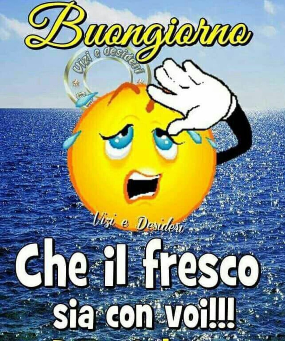 Buongiorno che il fresco sia con voi!!!