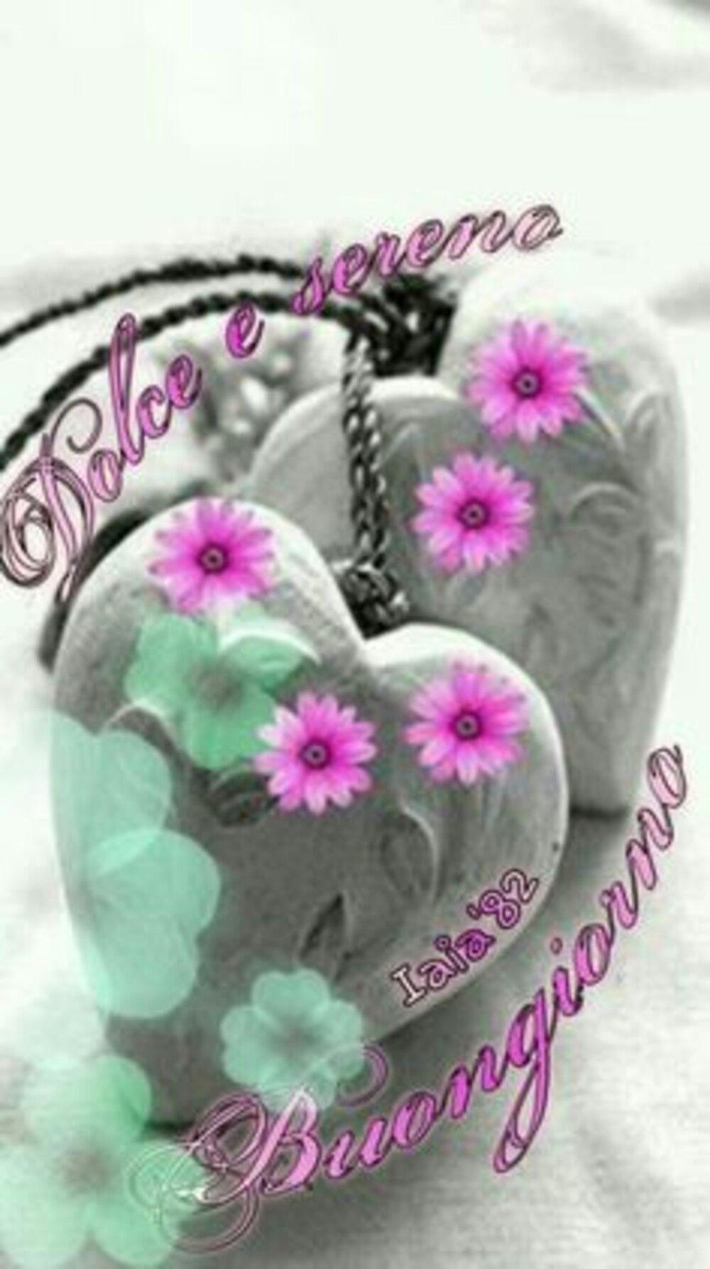 Dolce e sereno buongiorno
