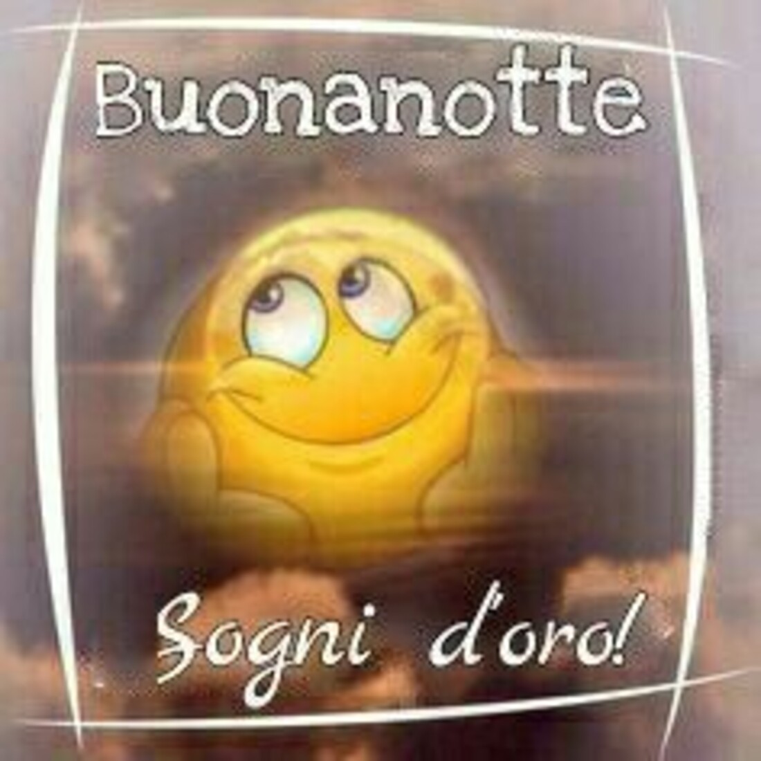 Buonanotte sogni d'oro!
