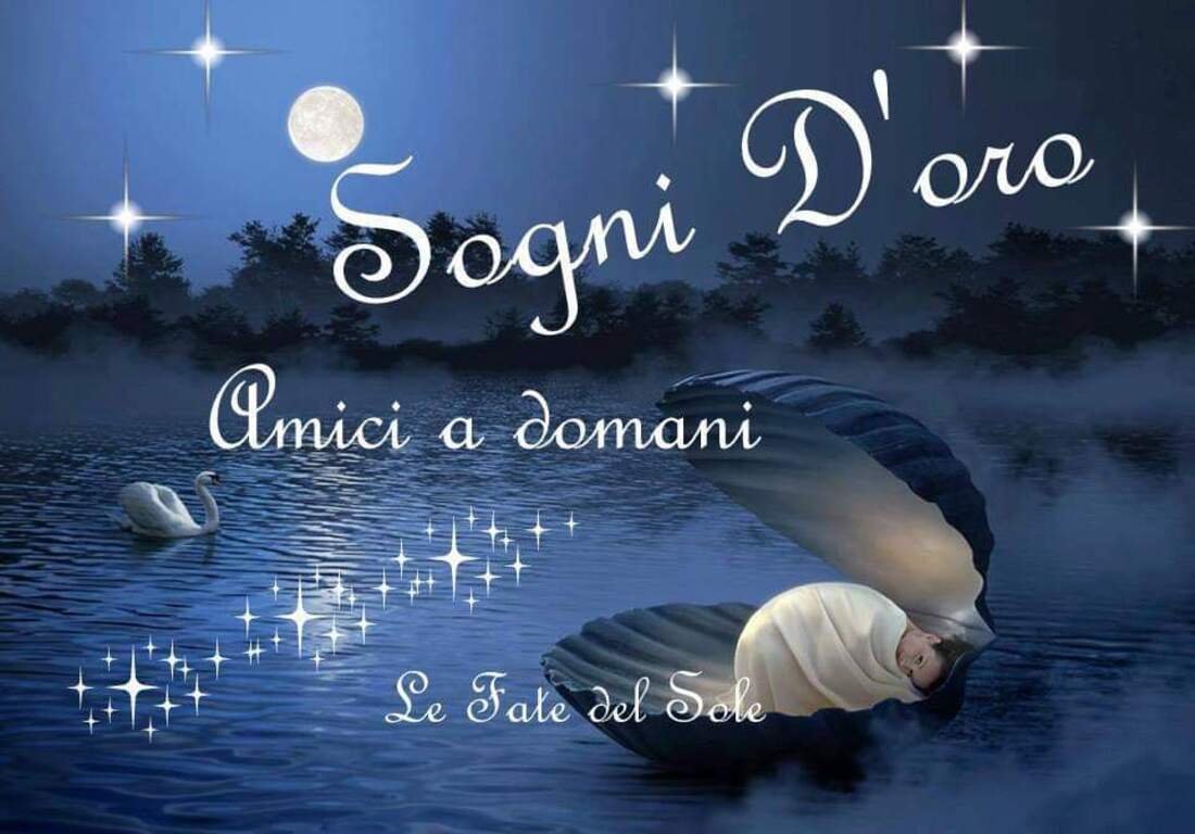 Sogni d'oro amici, a domani!