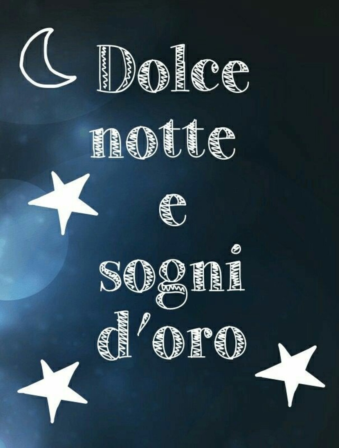 Dolce notte e sogni d'oro