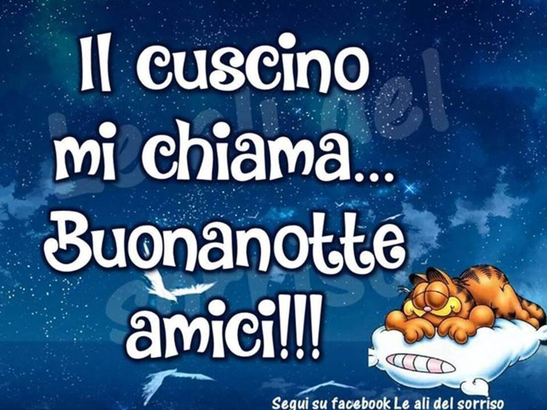 Il cuscino mi chiama...Buonanotte amici