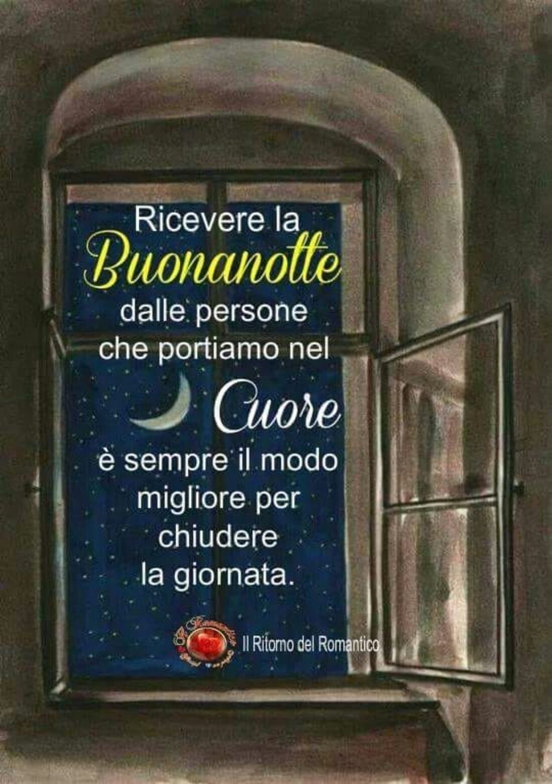Ricevere la buonanotte dalle persone che portiamo nel cuore è sempre il modo migliore per chiudere la giornata