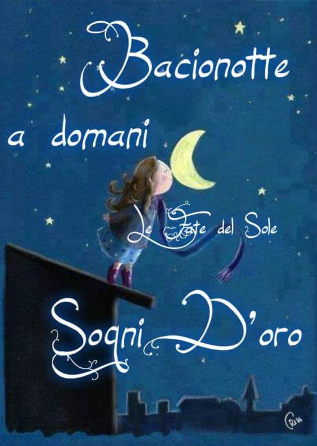 Bacionotte a domani...Sogni d'oro