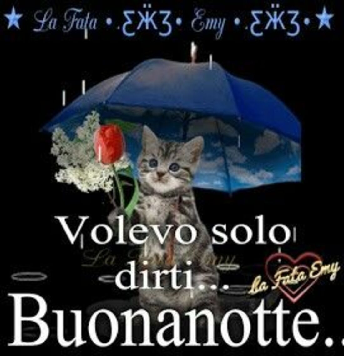Volevo solo dirti Buonanotte