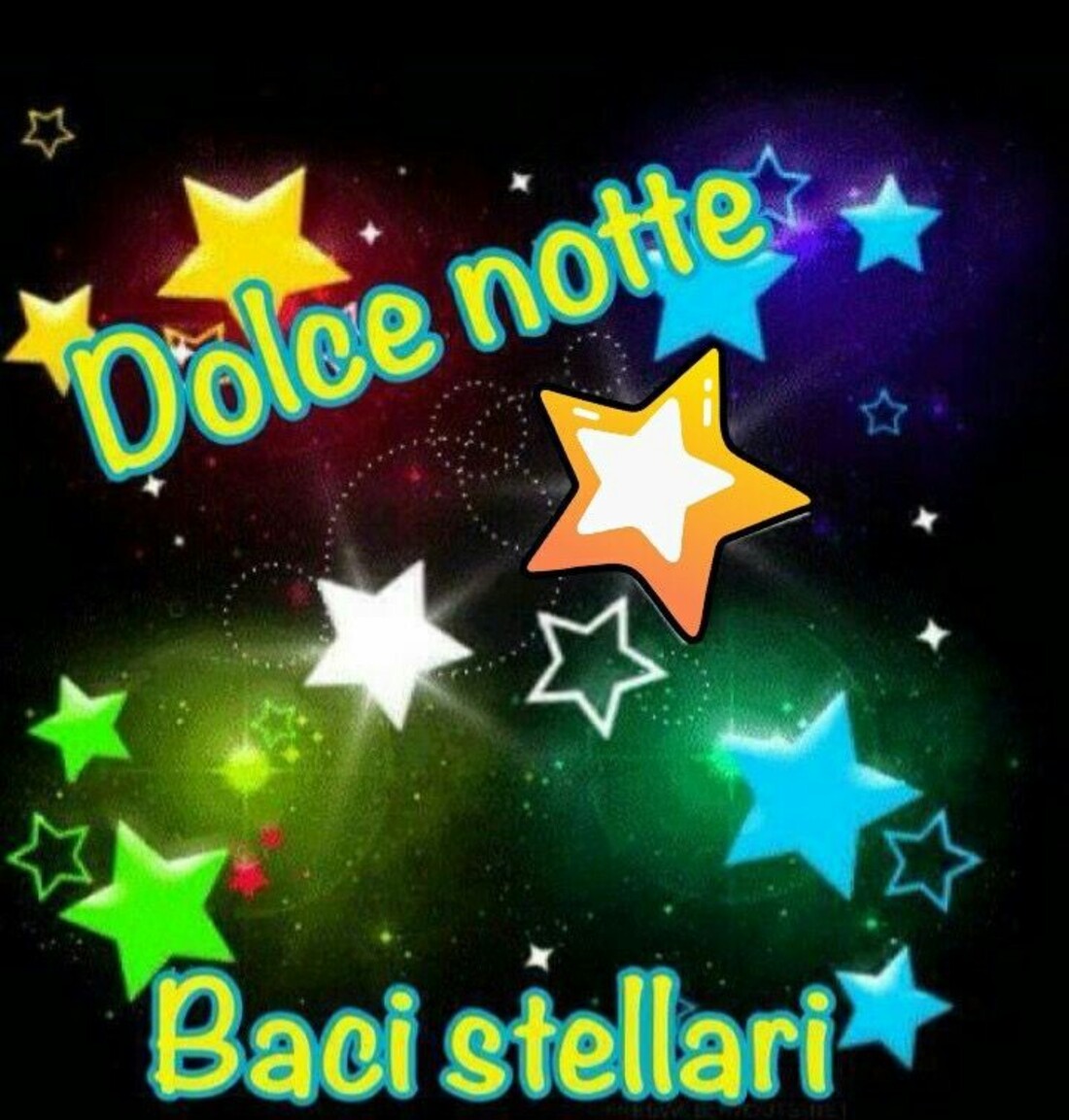 Dolce notte baci stellari