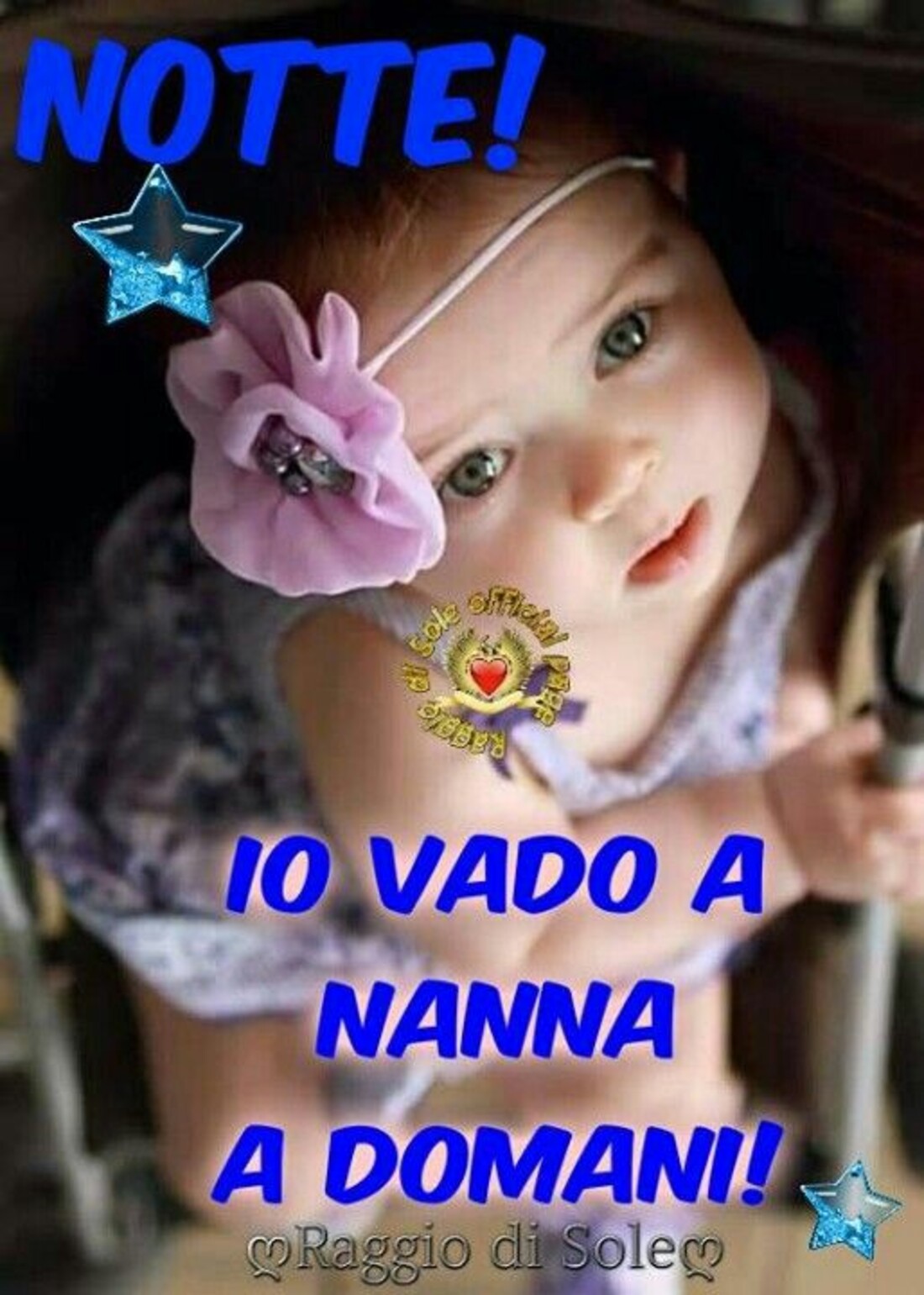 Notte! io vado a nanna! A domani