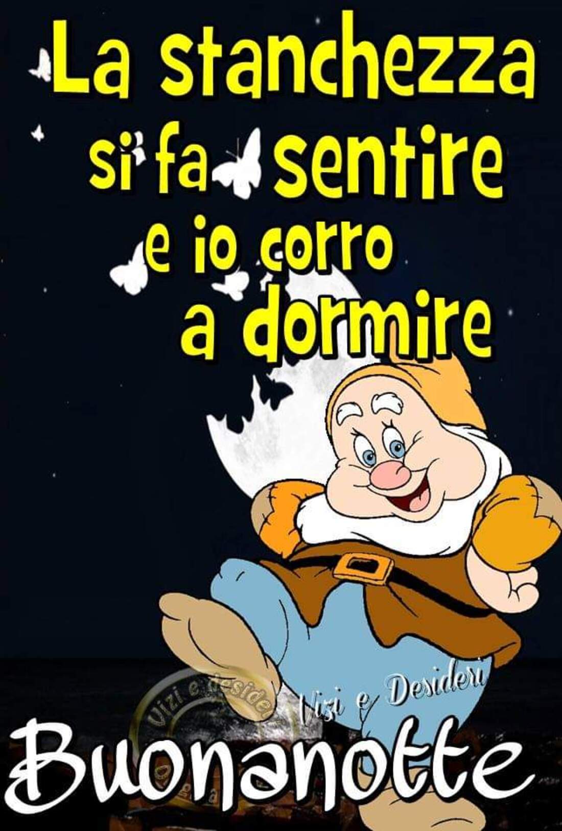 La stanchezza si fa sentire io corro a dormire...Buonanotte