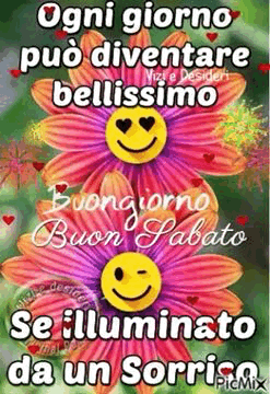 Ogni giorno può diventare bellissimo se illuminato da un sorriso