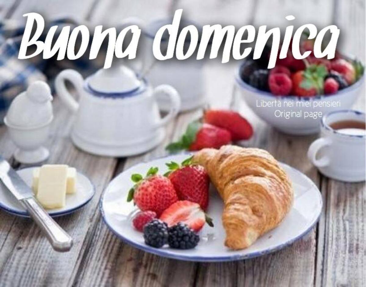 Buona Domenica