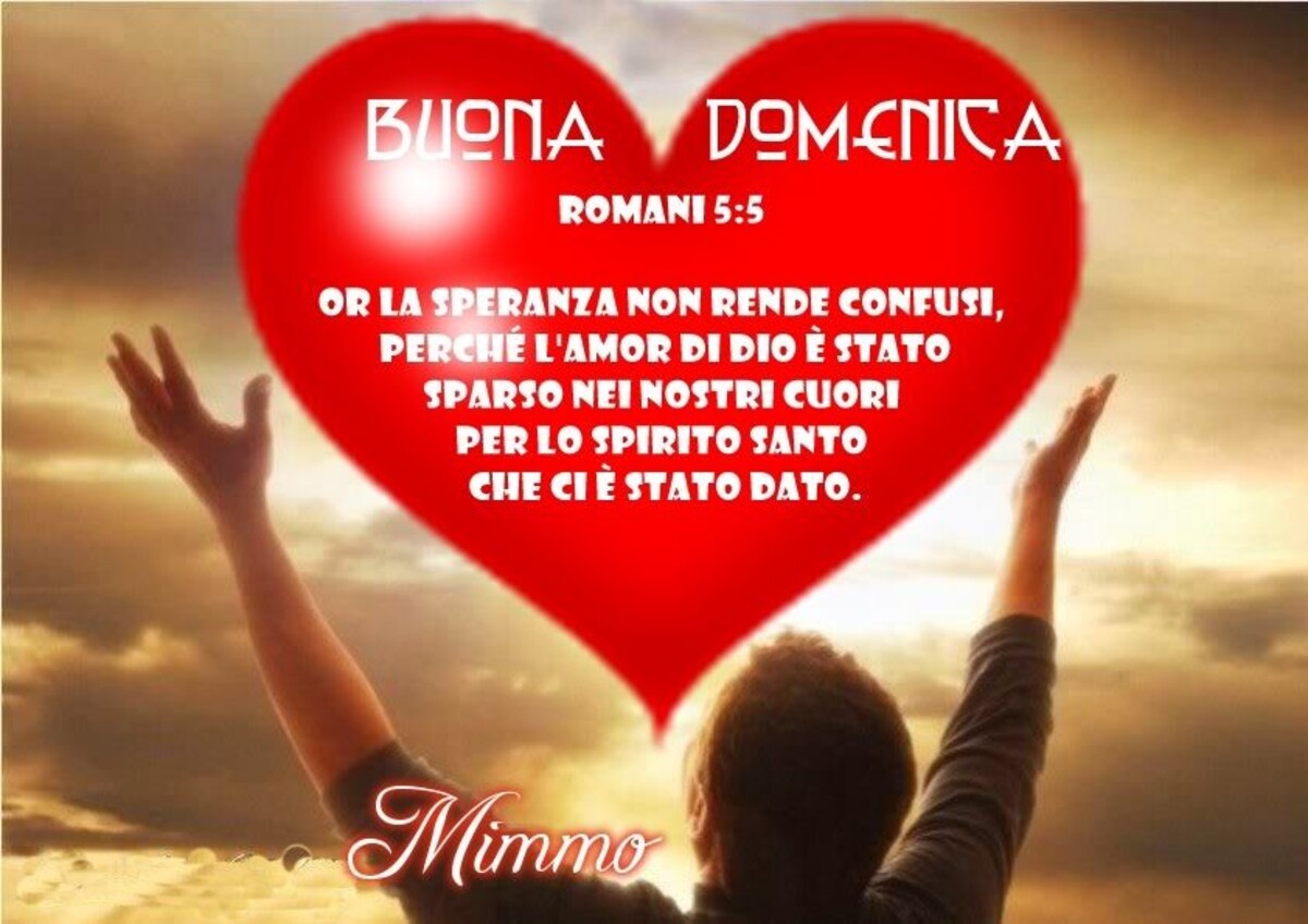 Buona Domenica Con il Signore