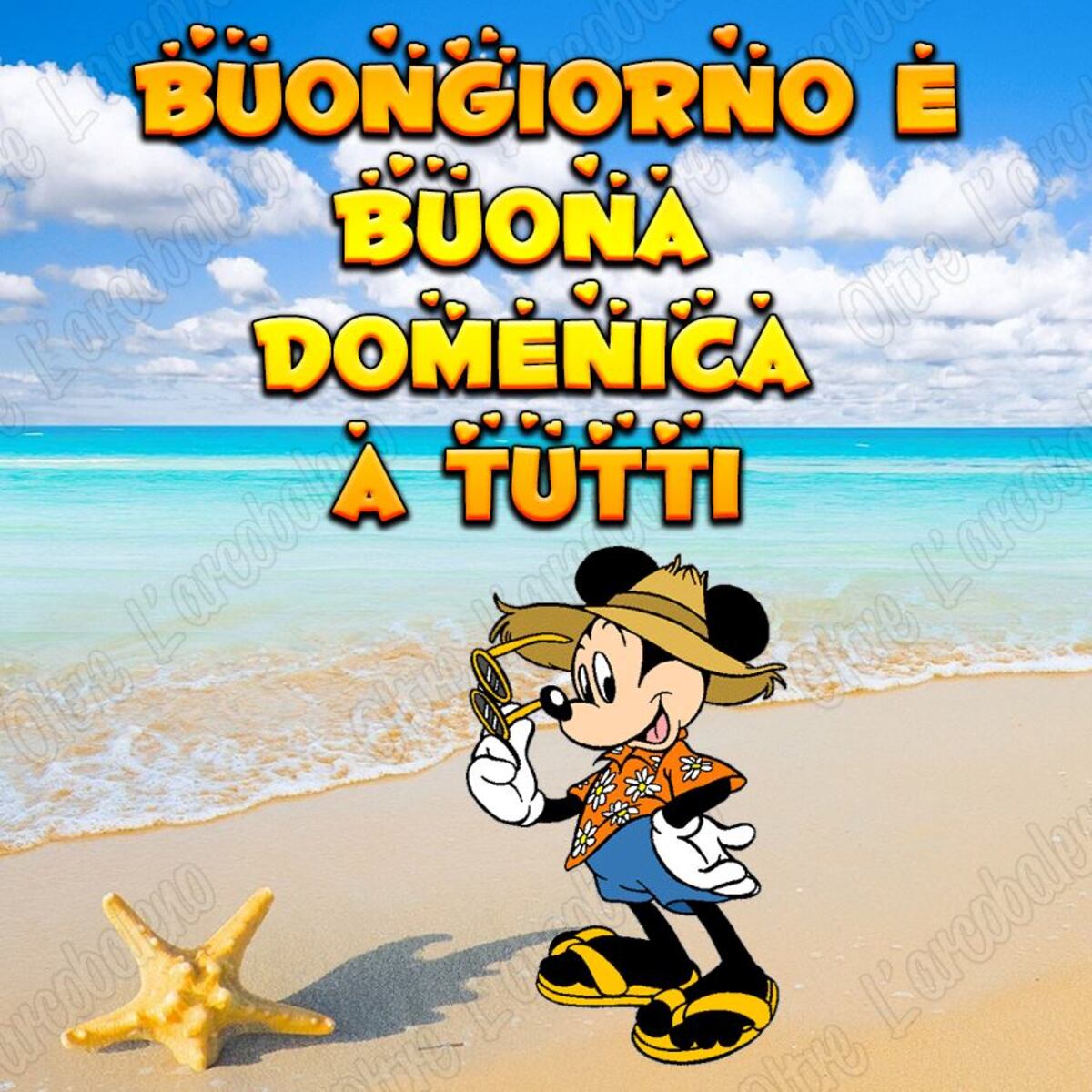 Buongiorno e Buona Domenica a tutti