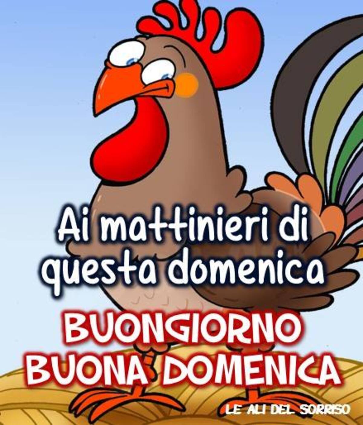 Ai mattinieri di questa domenica Buongiorno Buona Domenica