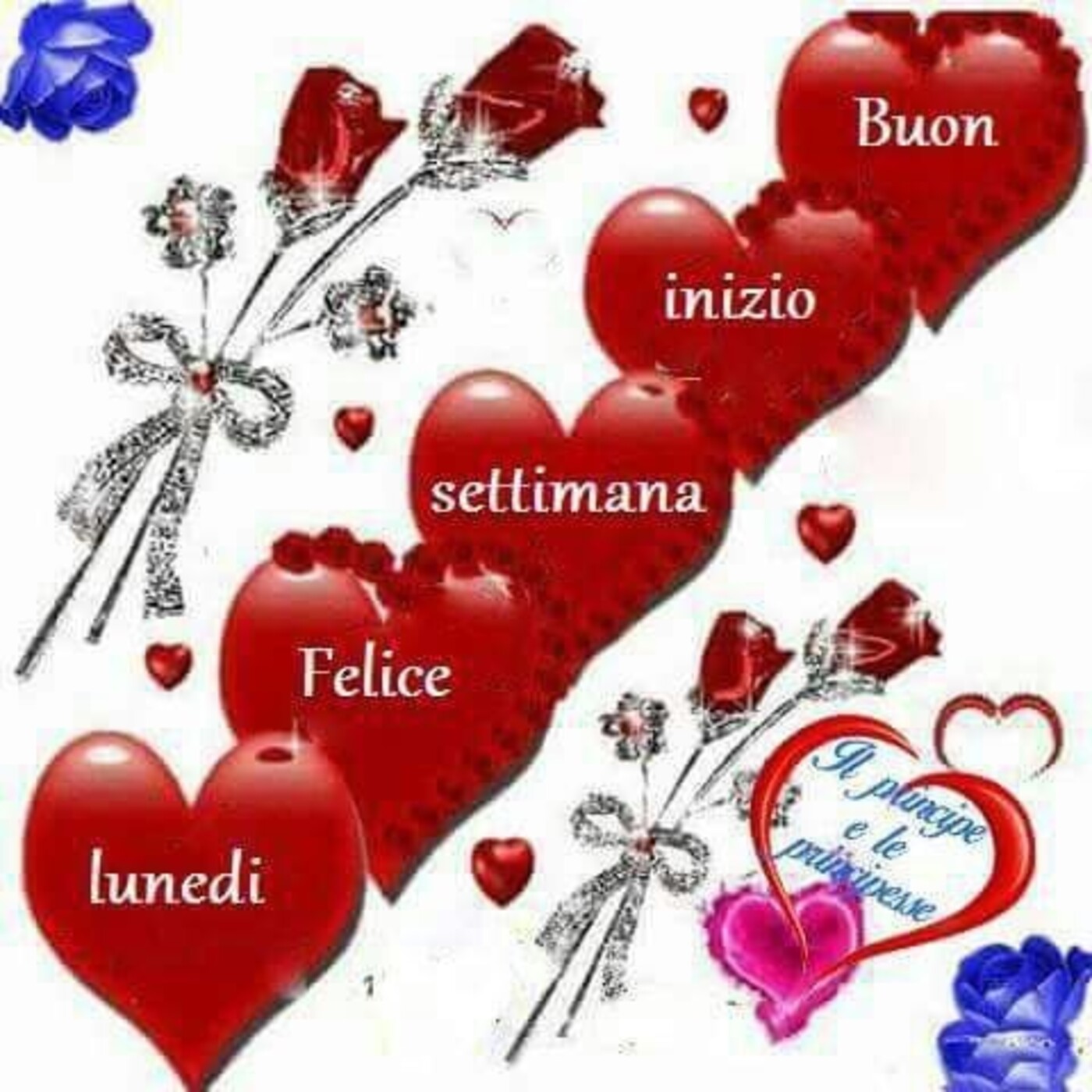 Buon inizio settimana felice lunedì
