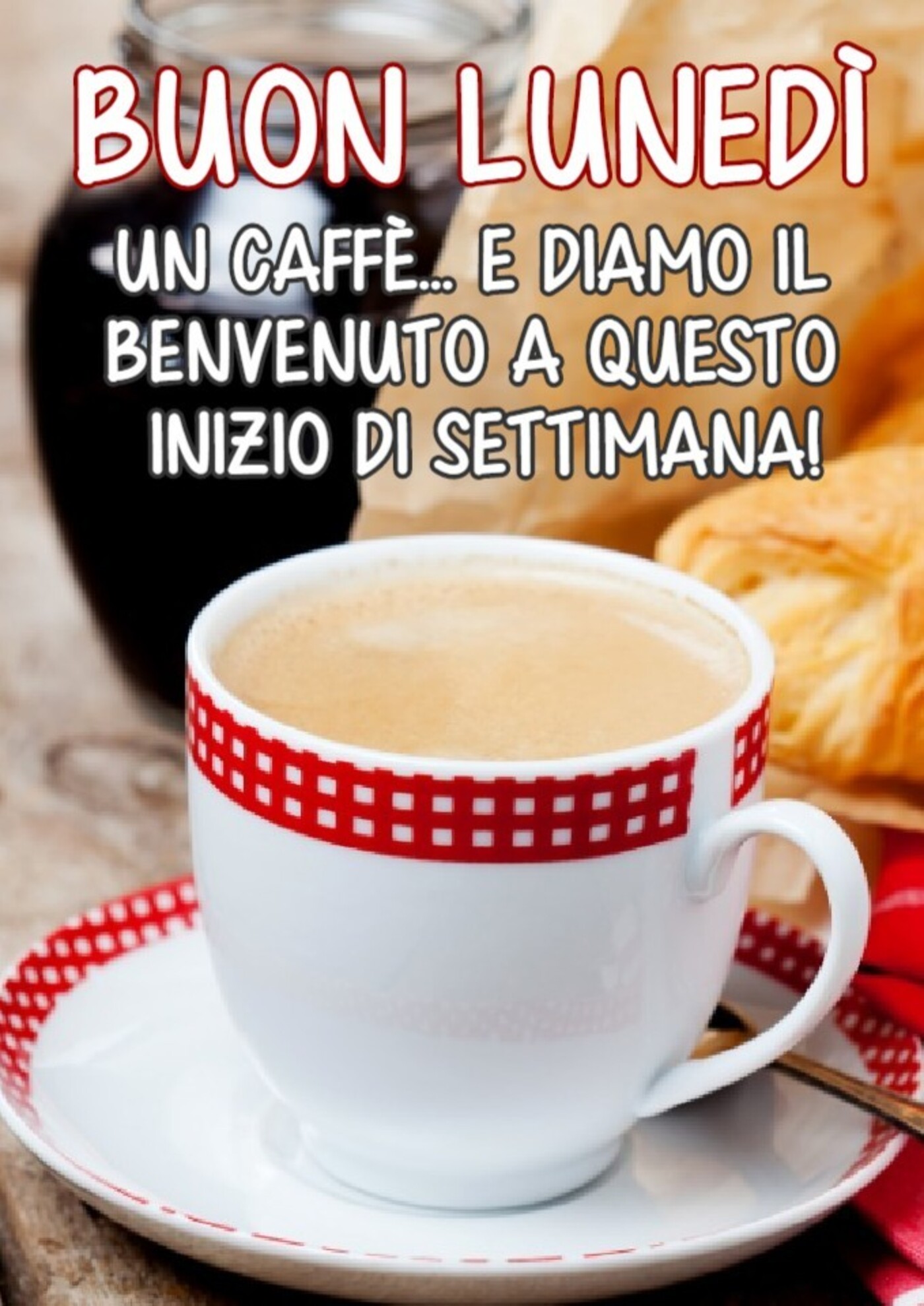 Buon Lunedì un caffè e diamo un benvenuto a questo inizio settimana