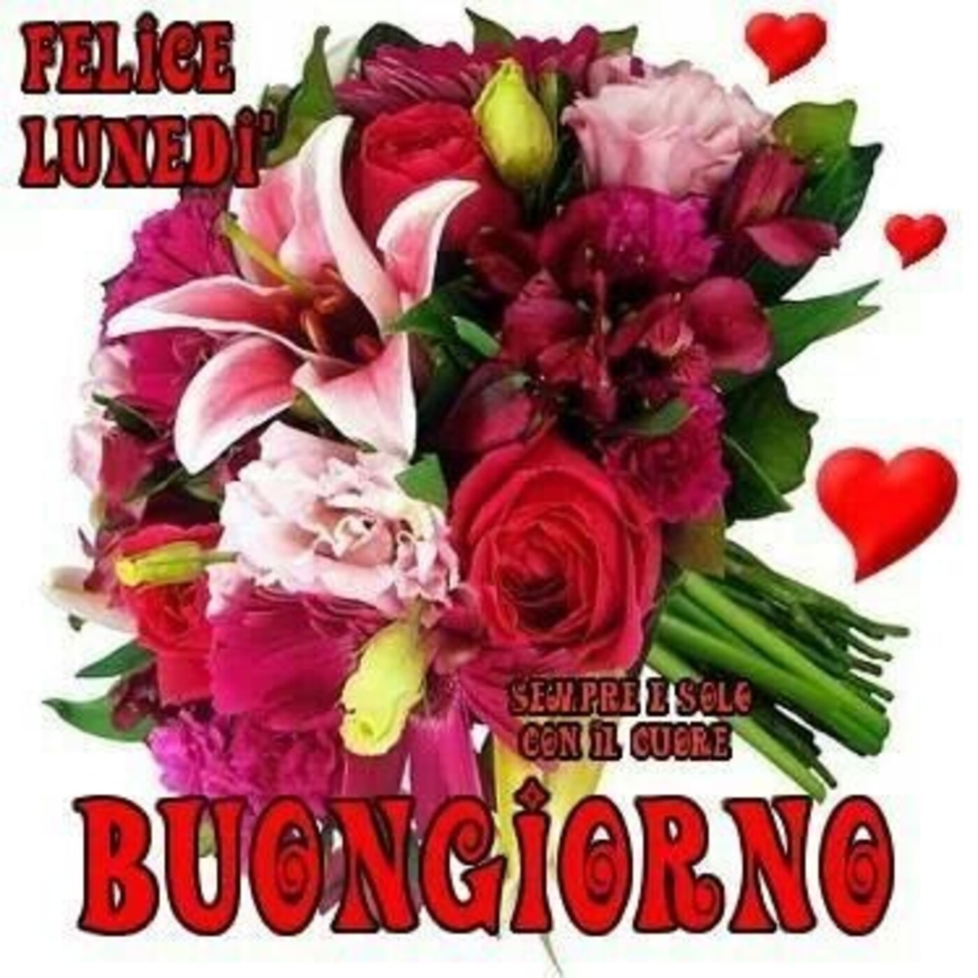 Felice Lunedì buongiorno