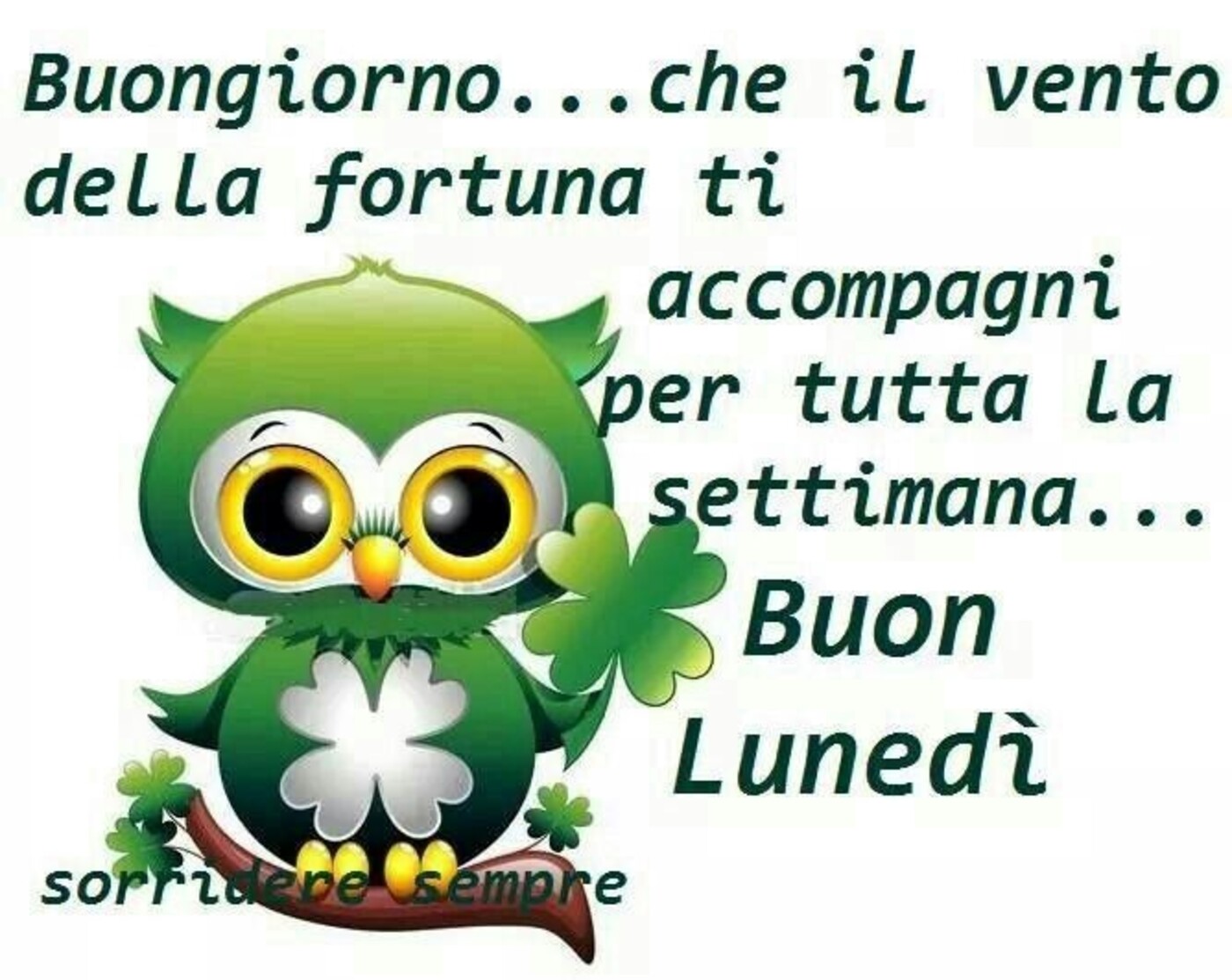 Buongiorno...che il vento della fortuna ti accompagni per tutta la settimana...buon lunedì