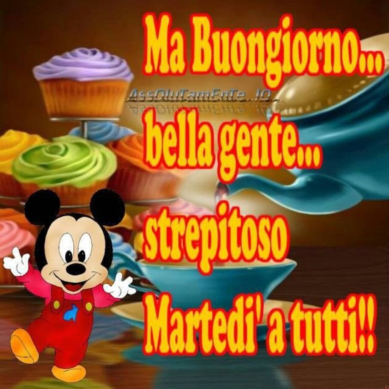 Ma buongiorno...bella gente...strepitoso martedì a tutti!!