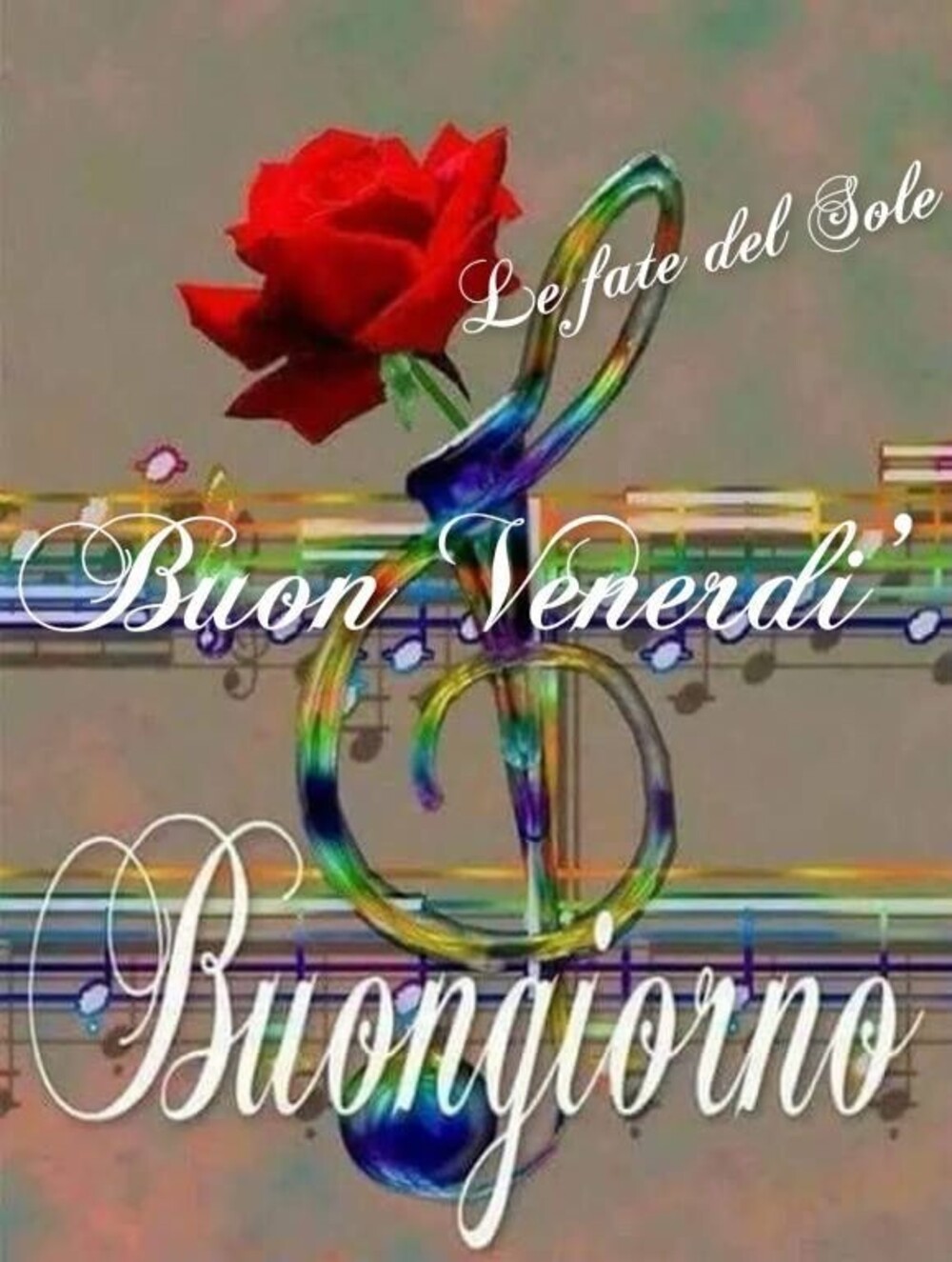 Buon venerdì buongiorno