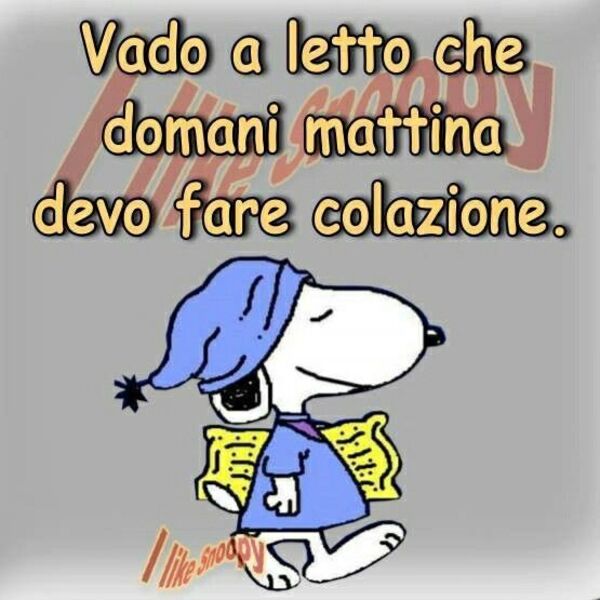 Buonanotte Snoopy 10 Immagini Simpaticissime Bestimmagini It