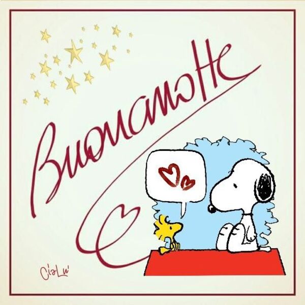 "Buonanotte"