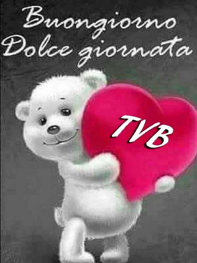 "Buongiorno Dolce Giornata TVB"