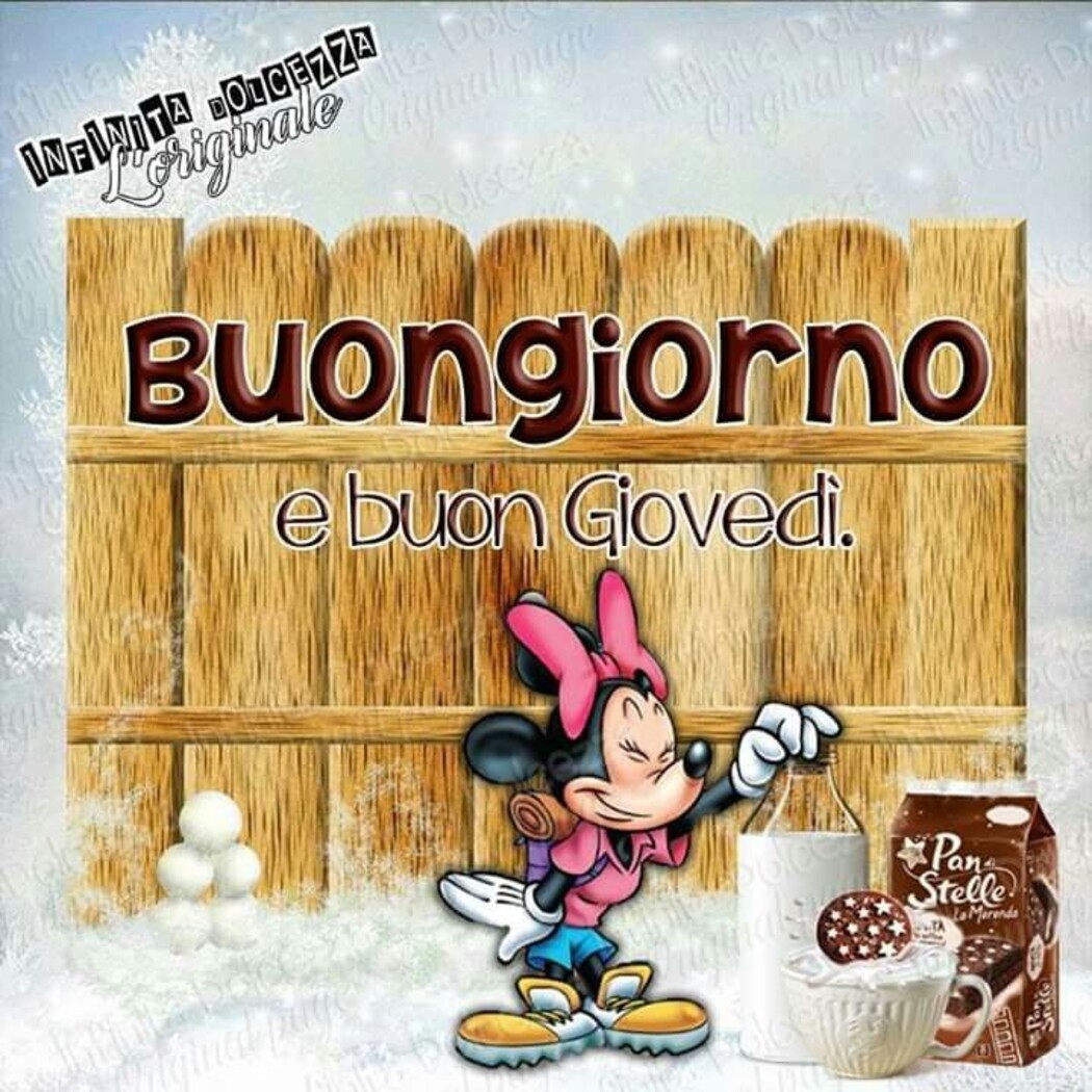 Buongiorno e Buon Giovedì