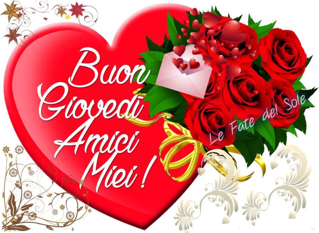 Buon Giovedì amici miei