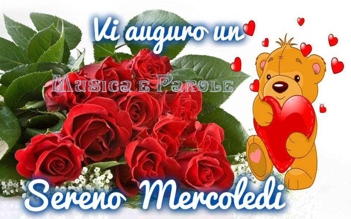 Vi auguro un sereno mercoledì