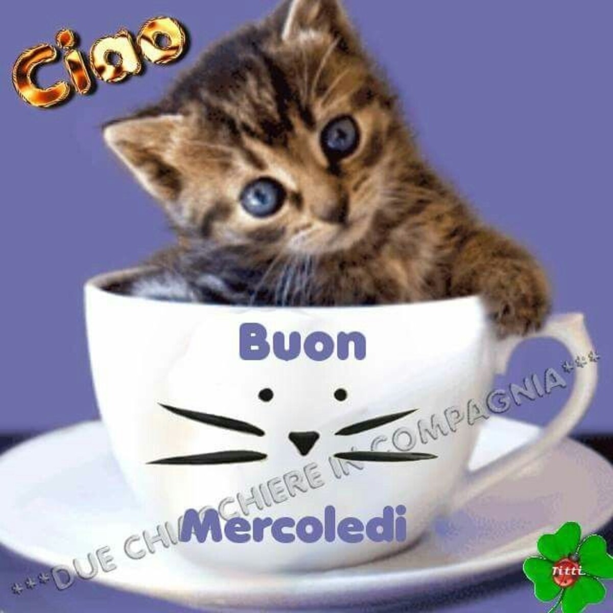 Ciao Buon Mercoledì