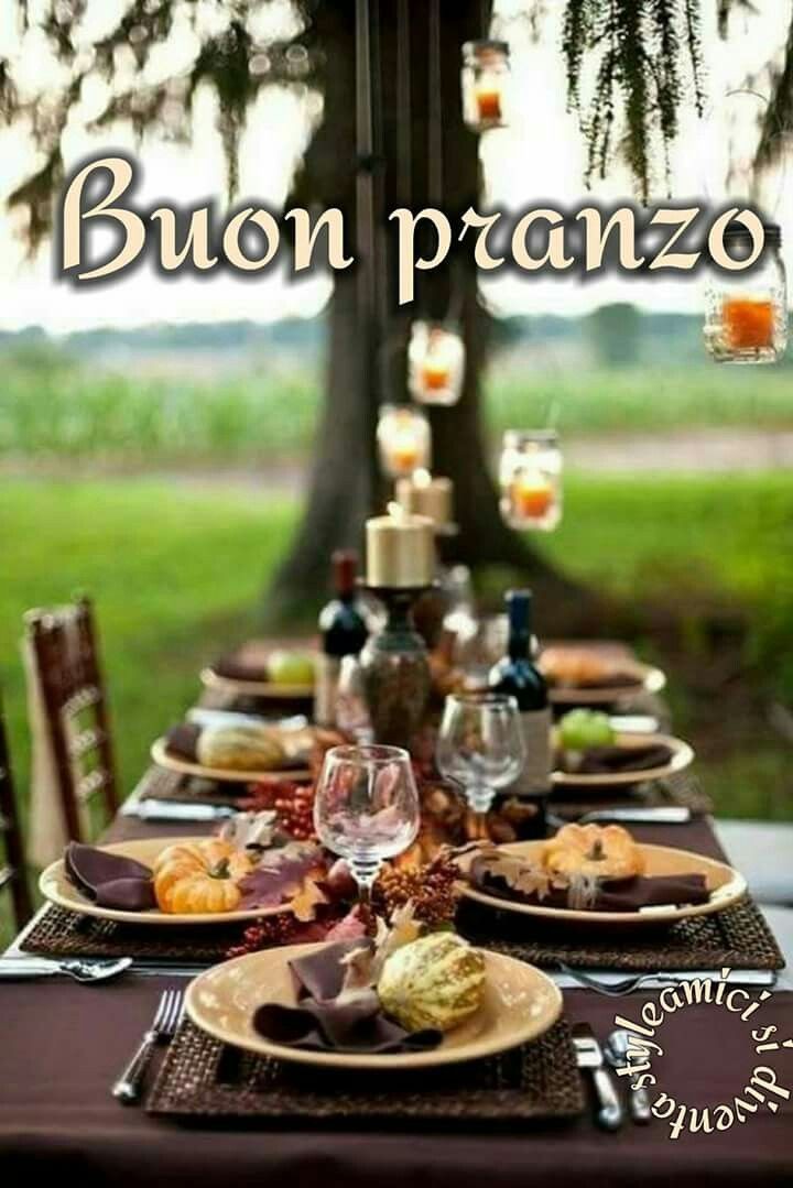 Buon pranzo