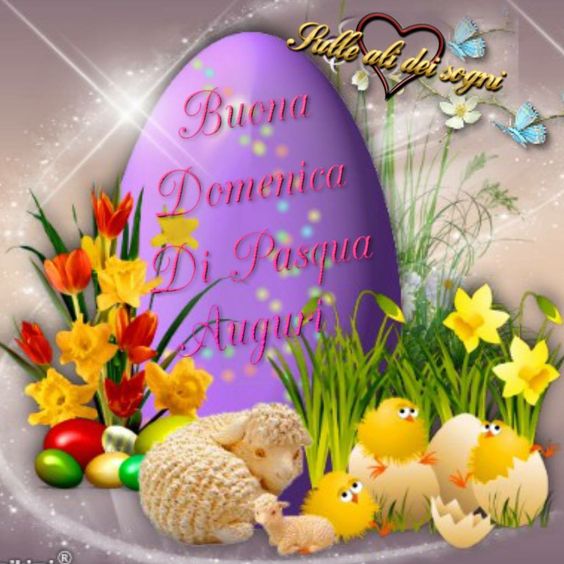 Buona domenica di Pasqua Auguri