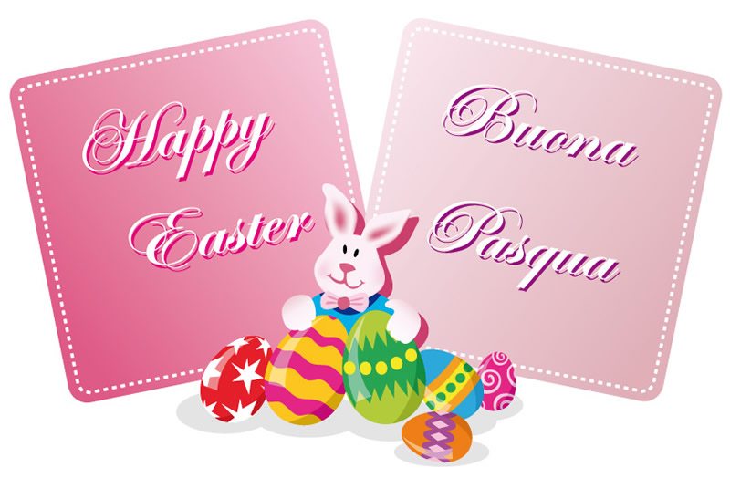 Happy easter Buona Pasqua