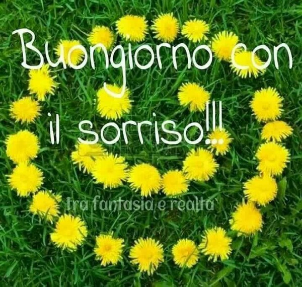 Buongiorno con il sorriso !!!