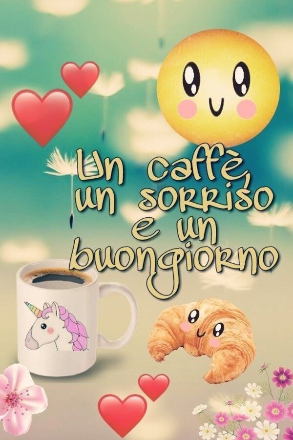 Un caffè, un sorriso e un Buongiorno