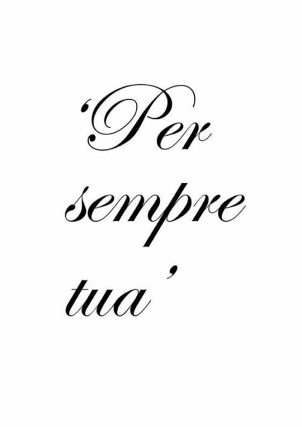 Per sempre tua