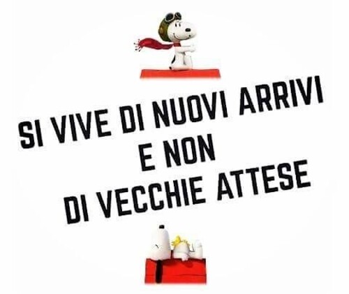 Si vive di nuovi arrivi e non di vecchie attese