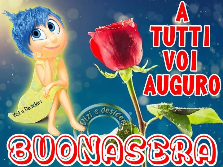 A tutti voi auguro Buonasera