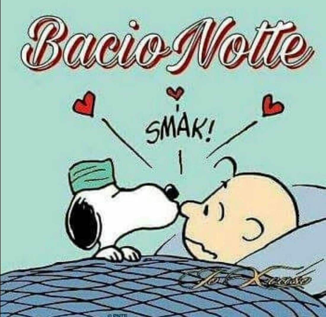 BacioNotte SMACK! - Vignette con Snoopy e Charlie Brown